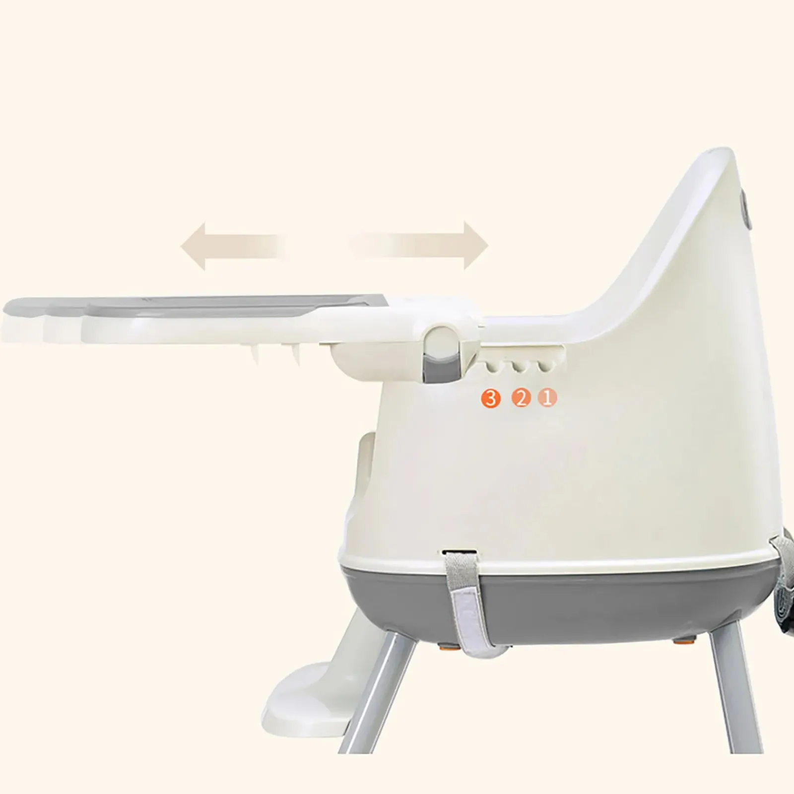 Little Helper High Chairs (plastic) | High Chairs (combination) | 8-in-1 Ergonomic Grow-with-Me High Chair | Booster Seat for Chair | Low Chair | Removable Tray | 6m - 4 years