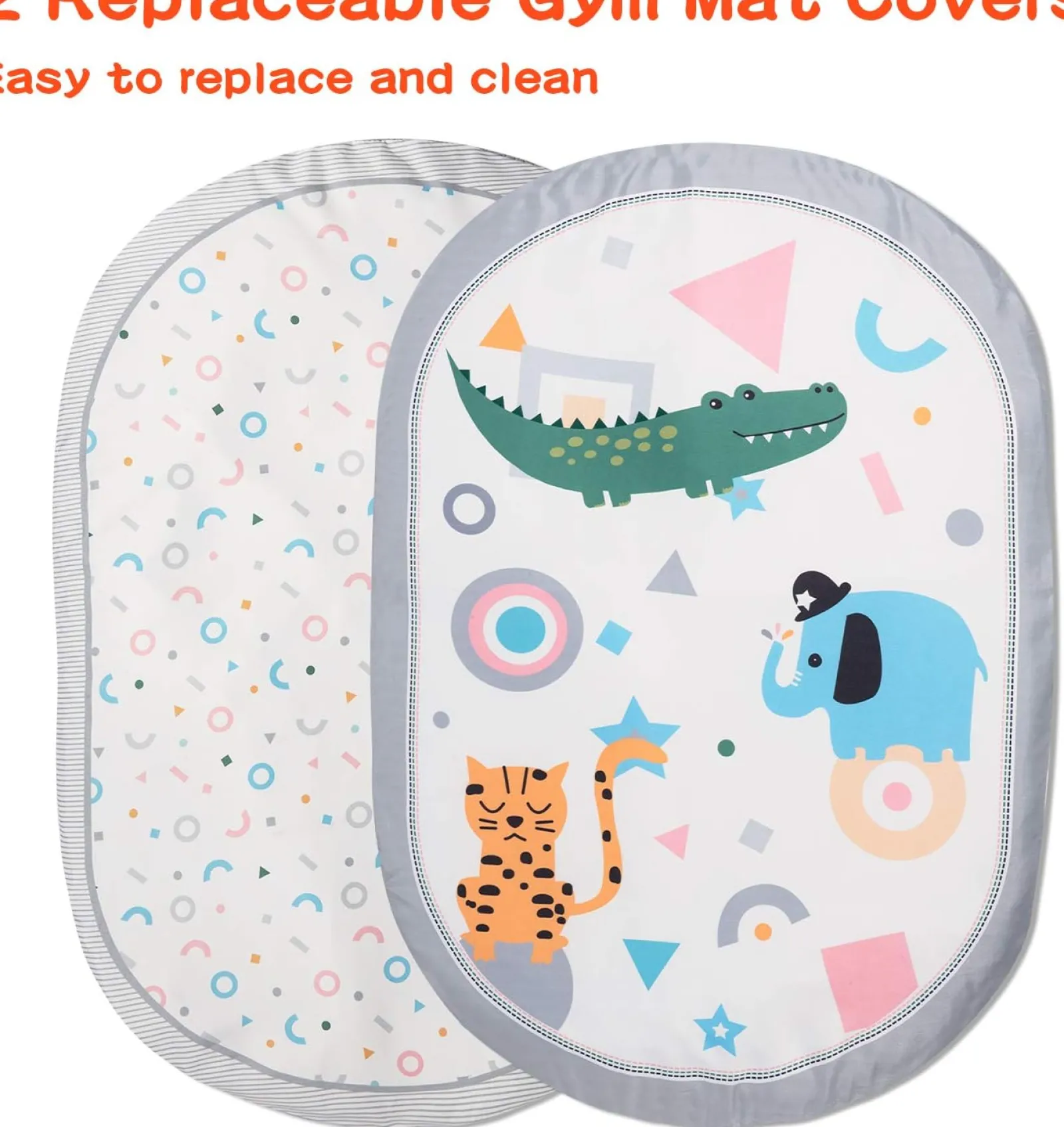 Little Helper Baby Play Gyms & Tummy Time & Activity Centres | Baby Changing Mats | 7-in-1 Five Senses Multipurpose Activity Baby Gym | Washable Baby Play Mat | 2 Detachable Non-Slip Mats