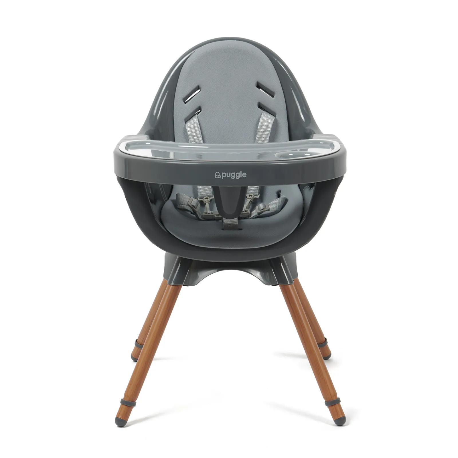 Little Helper High Chairs (plastic) | High Chairs (combination) | 5-in-1 Grow-with-me Baby High Chair | 5-Point Harness | Booster Seat | Low Chair | Graphite Grey | 6m - 5 Years