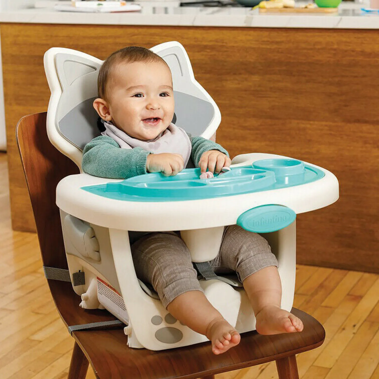 Little Helper High Chairs (plastic) | High Chairs (combination) | 7-in-1 Grow-with-Me Reclining Baby High Chair, Low Chair & Booster Seat for Chairs | Mr Fox