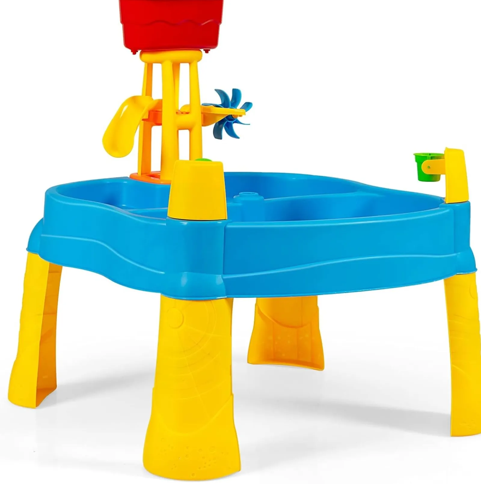 Little Helper Sand & Water Table & Sandpits & Mud Kitchens | 2-in-1 Indoor & Outdoor Sand & Water Table | 12pc Accessory Set | 3 years +