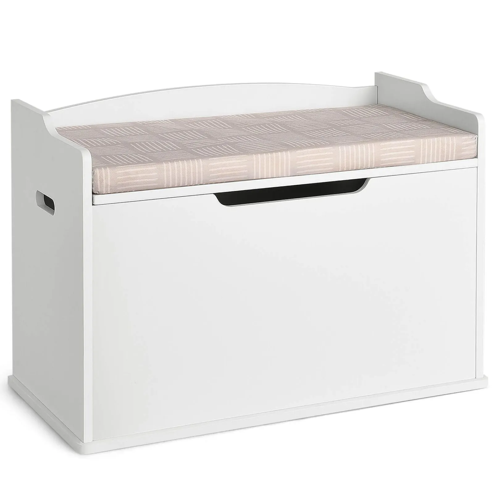Little Helper Toy Storage Units | Toy Storage Units | 2-in-1 Kids Toy Box and Bench with Cushion | Childrens Wooden Toy Storage Box | 3 Colour Options