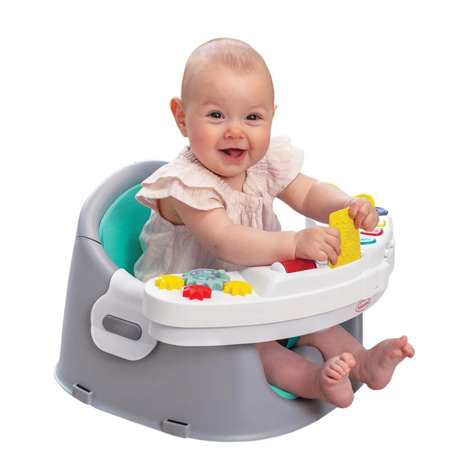 Little Helper Booster Seats & Support Seats | 3-in-1 Music & Lights Activity Seat | Booster Seat Dining Chair | Portable High Chair | Booster Cushion | Removable Tray