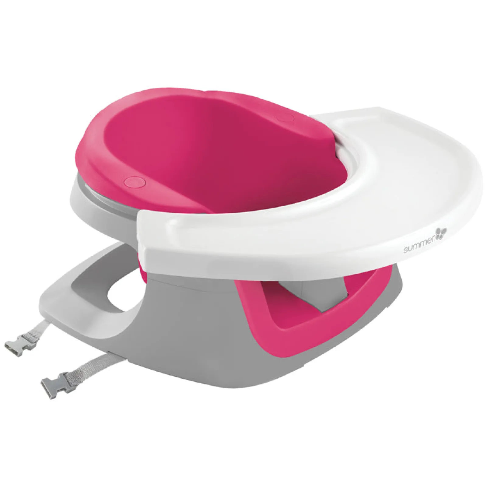 Little Helper Booster Seats & Support Seats | 4-in-1 Pink & White Activity Super Seat | Baby Booster Seat | Feeding Seat | Support Seat