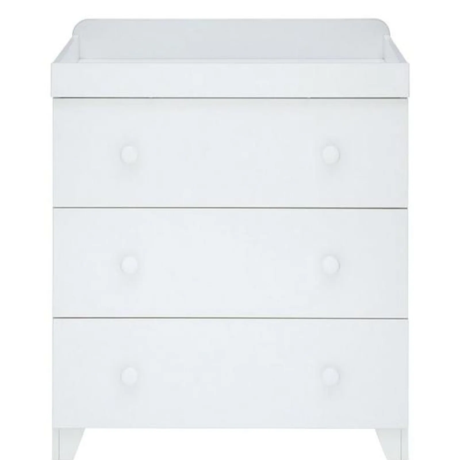 Little Helper Changing Units & Changing Tables & Dressers | Italian-Inspired | Wooden Dresser | Chest of Drawers | Baby Changing Unit | Crisp White