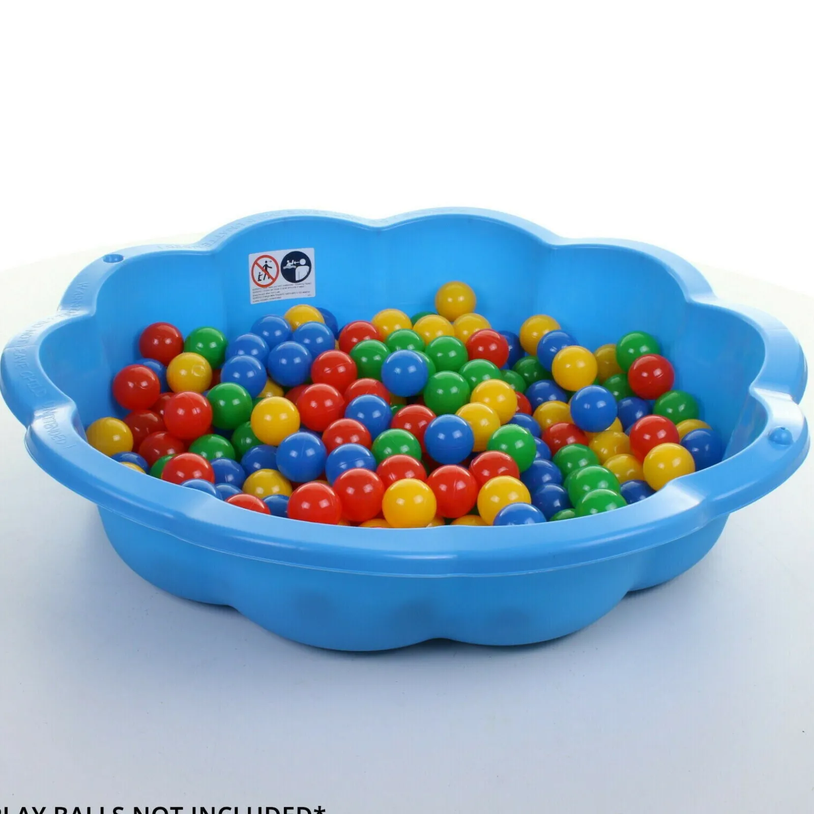 Little Helper Sand & Water Table & Sandpits & Mud Kitchens | Kids Eco Recyclable Clamshell Sandpit | Ballpit and Paddling Pool | Outdoor Sand & Water Play | 12m+