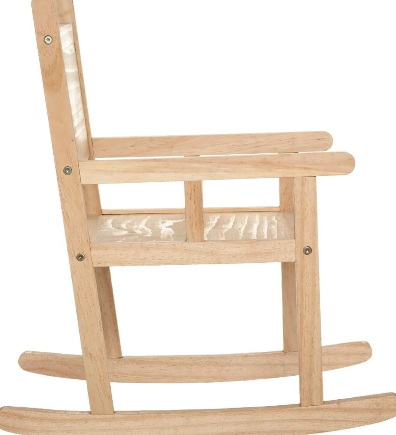 Little Helper Chairs & Stools | Kids Eco-Friendly Solid Pine Wood Rocking Chair | Bedroom Furniture | Pine