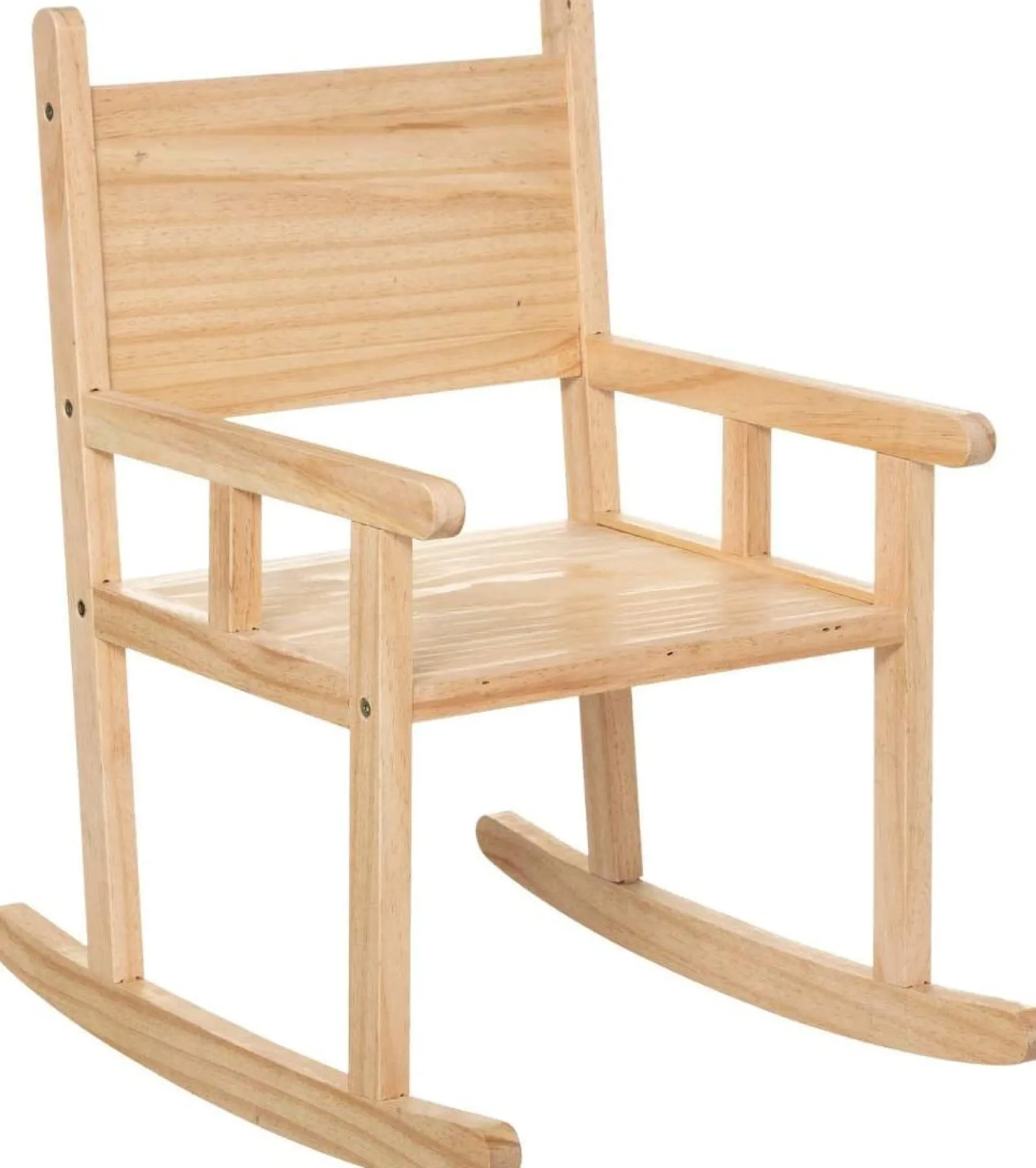 Little Helper Chairs & Stools | Kids Eco-Friendly Solid Pine Wood Rocking Chair | Bedroom Furniture | Pine