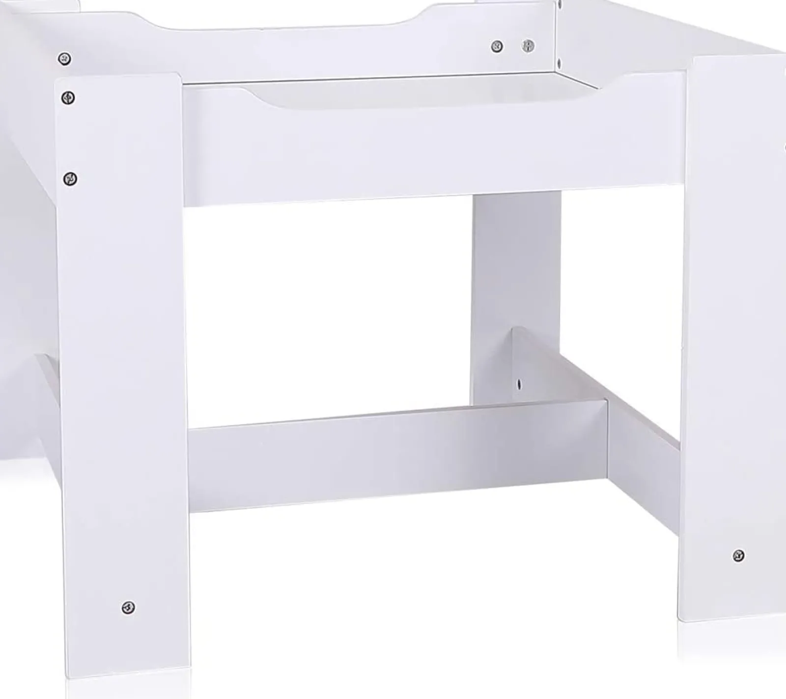 Little Helper Table & Chairs (wooden) | Kids 3-in-1 Wooden Table & Chairs | Reversible Top | Blackboard | Storage Drawers