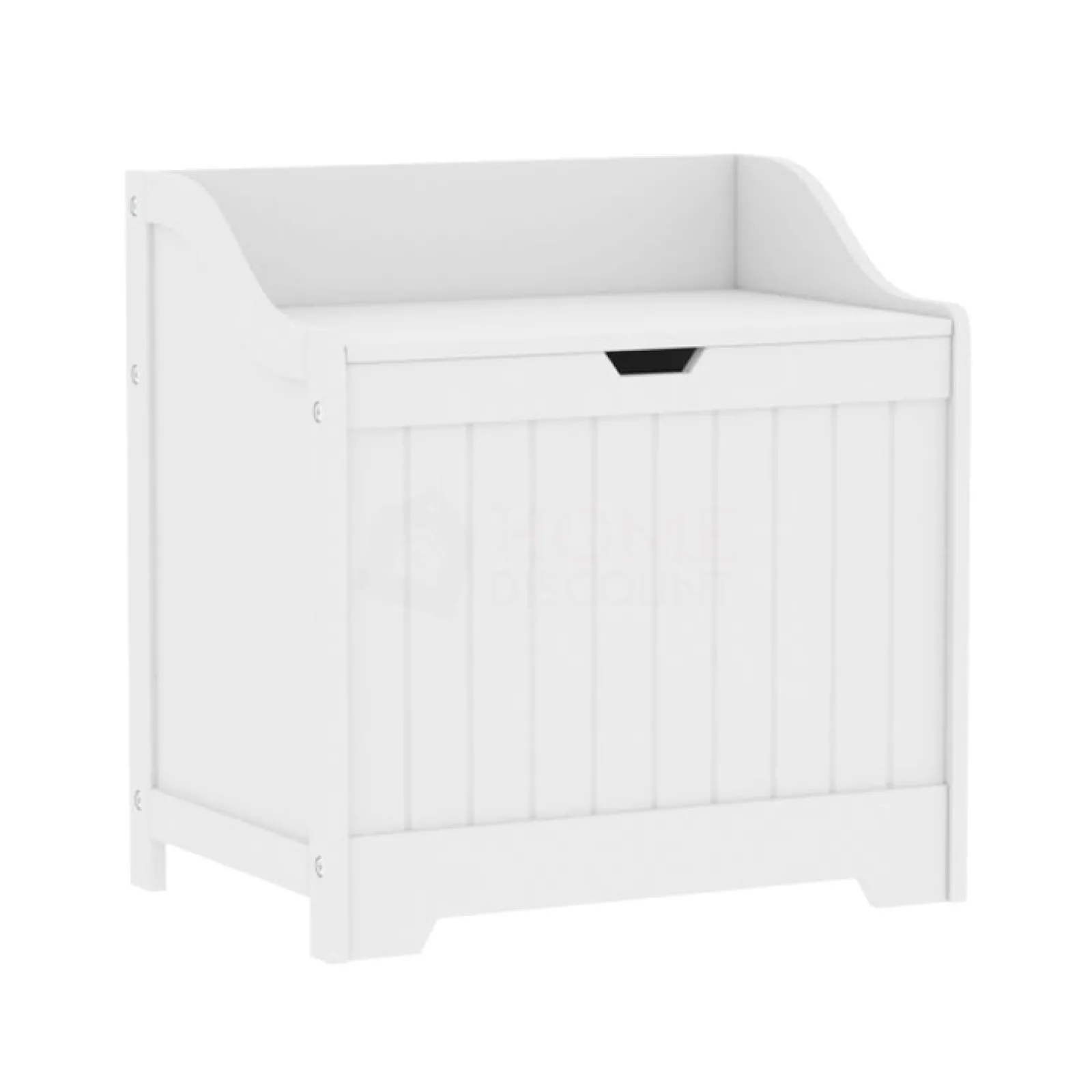 Little Helper Toy Storage Units | Toy Storage Units | Kids Large Wooden Toy Box with Slow Release Hinge | Ottoman | Blanket Box | White