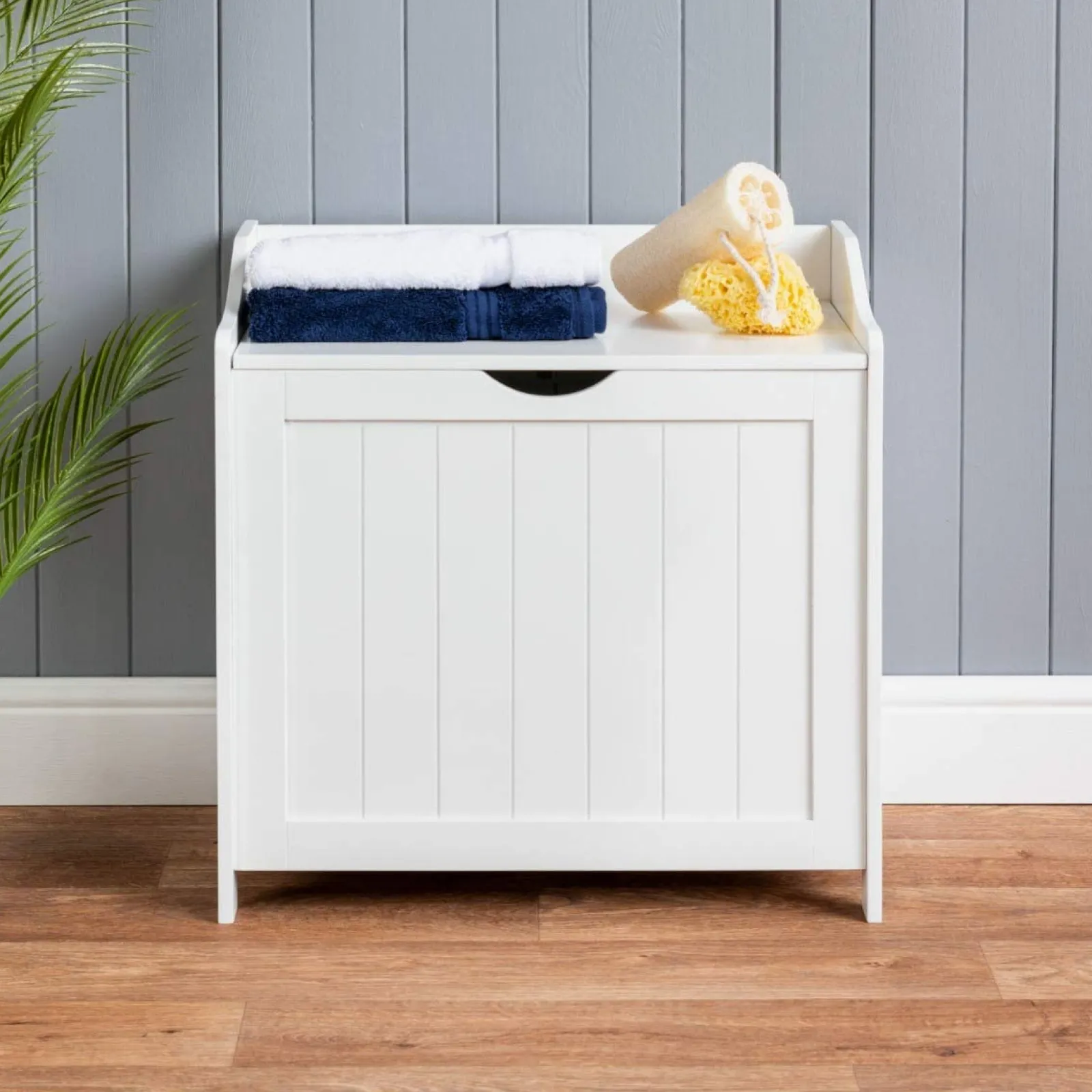 Little Helper Montessori Toys & Products | Toy Storage Units | Kids Montessori Toy Box and Seat with Slow Release Hinge | Ottoman | Blanket Box | White