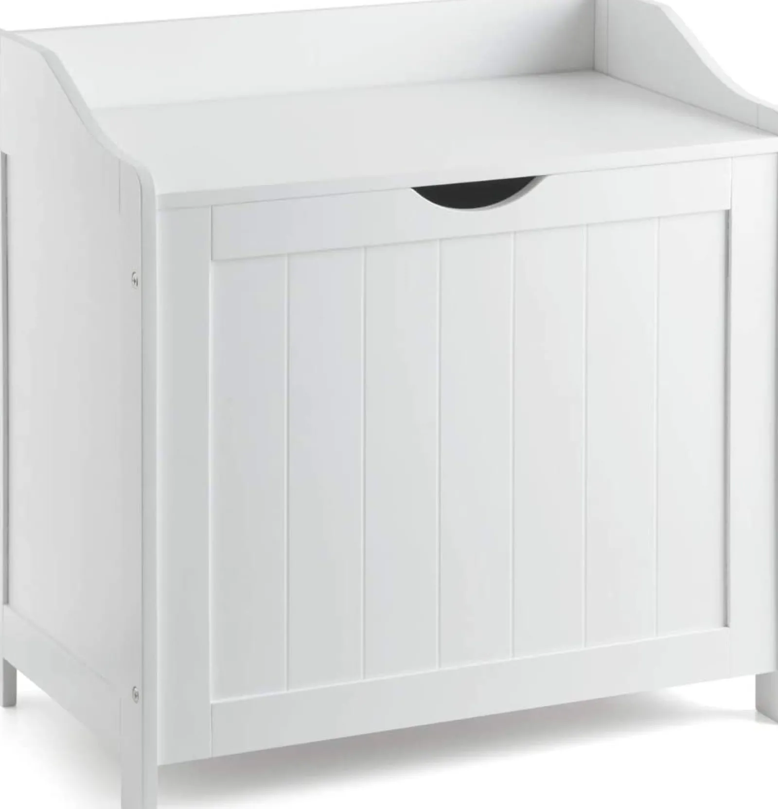 Little Helper Montessori Toys & Products | Toy Storage Units | Kids Montessori Toy Box and Seat with Slow Release Hinge | Ottoman | Blanket Box | White