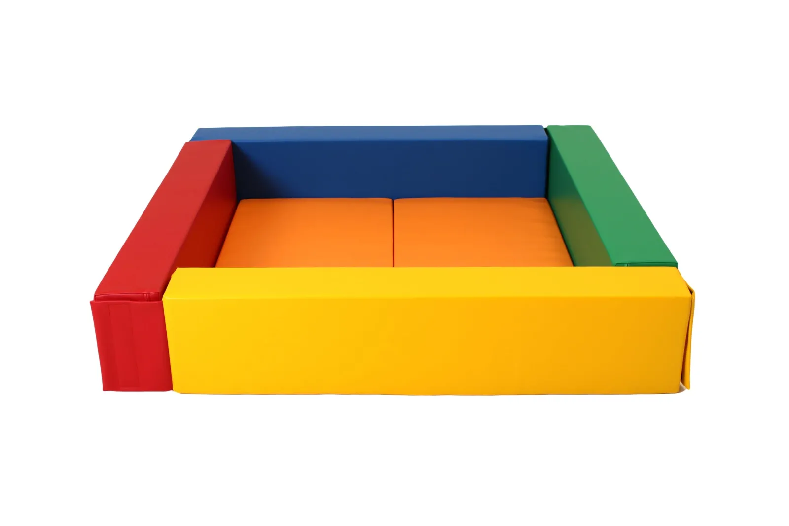 Little Helper Montessori Toys & Products | Ball Pits & Ball Pools | Large Montessori Ball Pit Soft Play Set | Ball Pool with Inner Floor Mat | 122 x 122 x 30cm | Primary Colours | 3m+