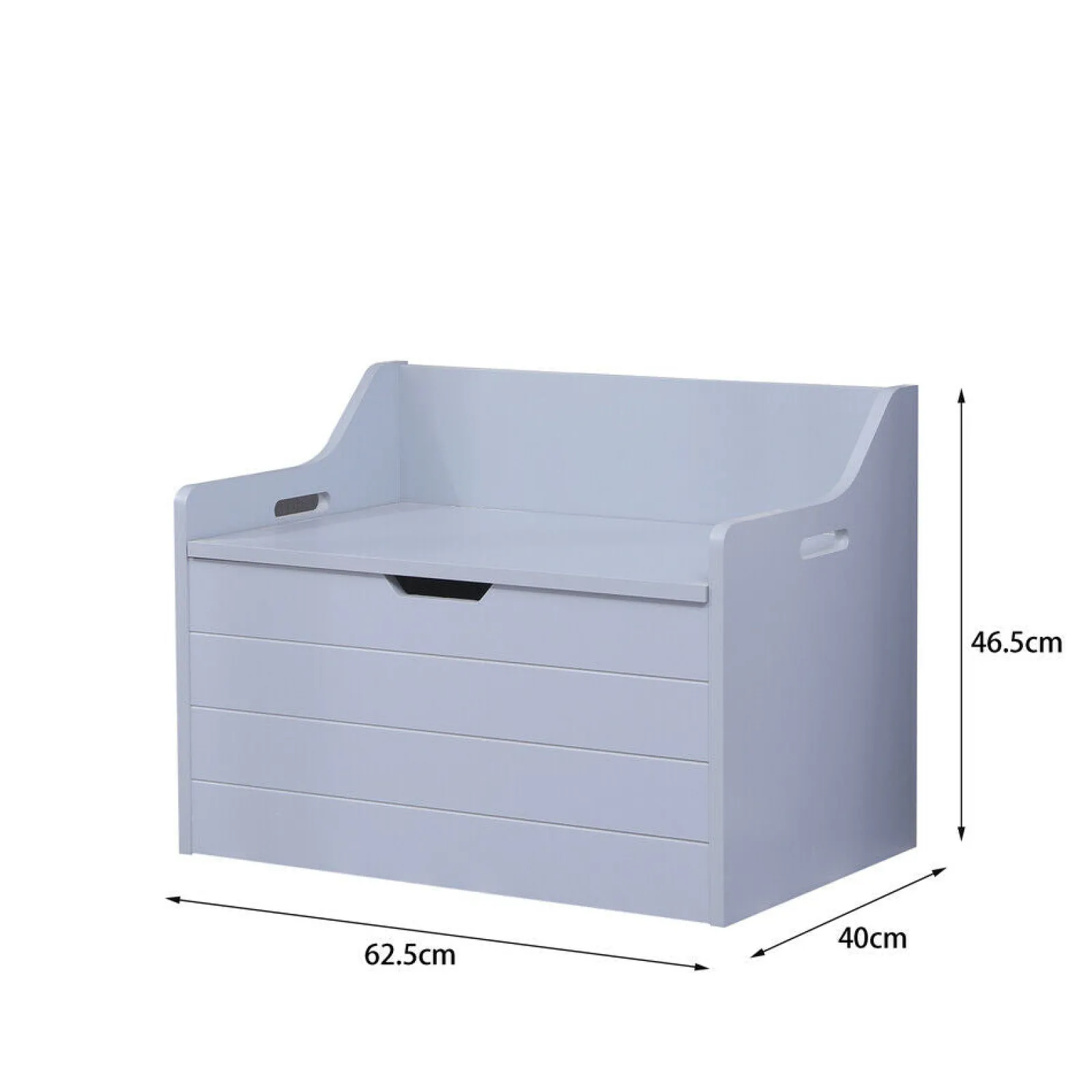 Little Helper Montessori Toys & Products | Toy Storage Units | Large Montessori Toy Box & Bench Seat with Slow Release Hinge | Ottoman | Blanket Box