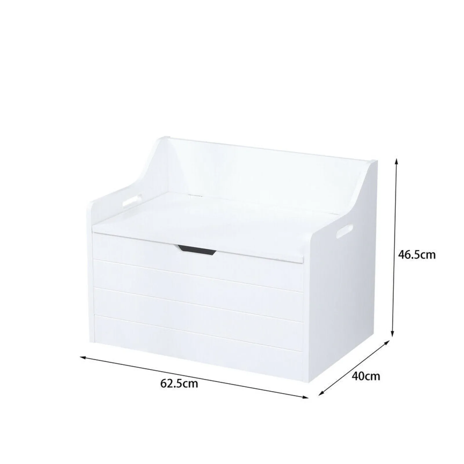Little Helper Montessori Toys & Products | Toy Storage Units | Large Montessori Toy Box & Bench Seat with Slow Release Hinge | Ottoman | Blanket Box