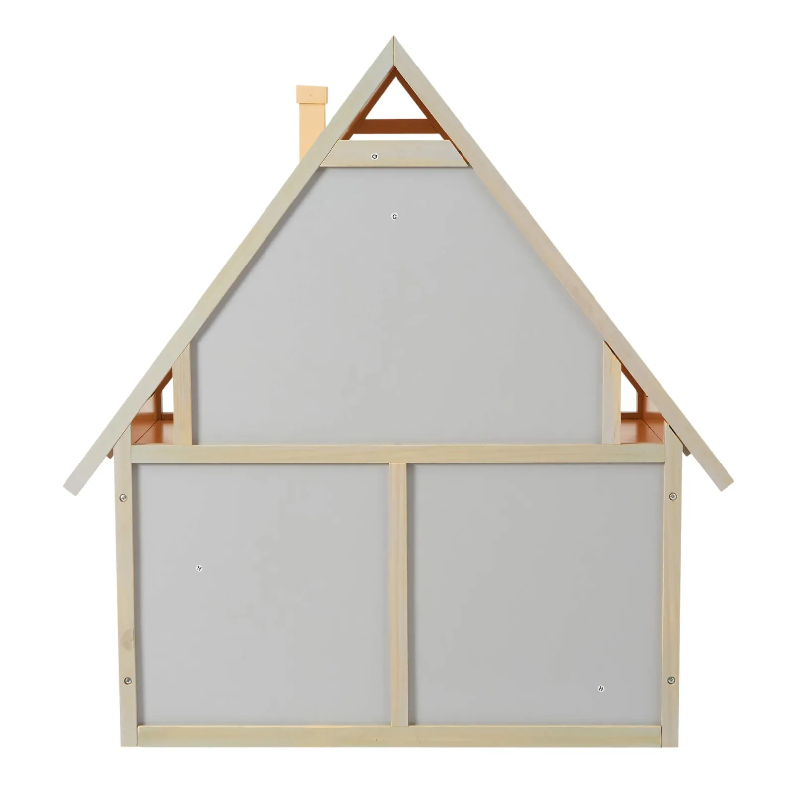 Little Helper Wooden Toys & Educational Toys | Montessori Toys & Products | Large Montessori Wooden Bookcase & Dolls House Toy Storage | 80cm High x 77cm Wide