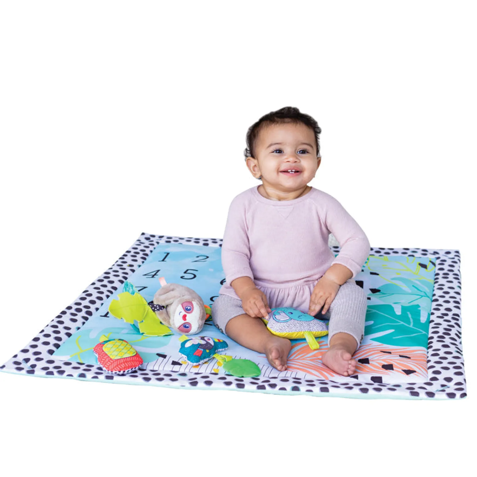 Little Helper Baby Play Gyms & Tummy Time & Activity Centres | Milestone Moments | Newborn Portable Baby Play Mat | Baby Gym