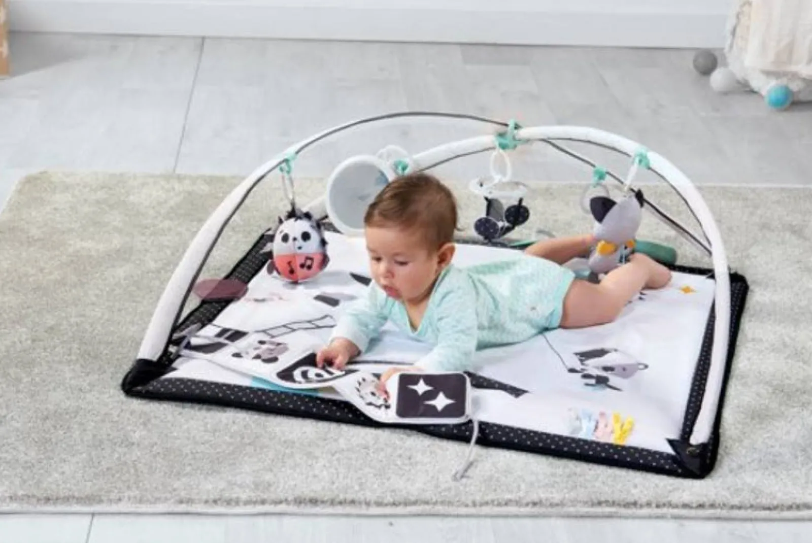 Little Helper Montessori Toys & Products | Baby Play Gyms & Tummy Time & Activity Centres | Monochrome Montessori | Modern Baby Activity Gym | Baby Play Mat | Baby Gym