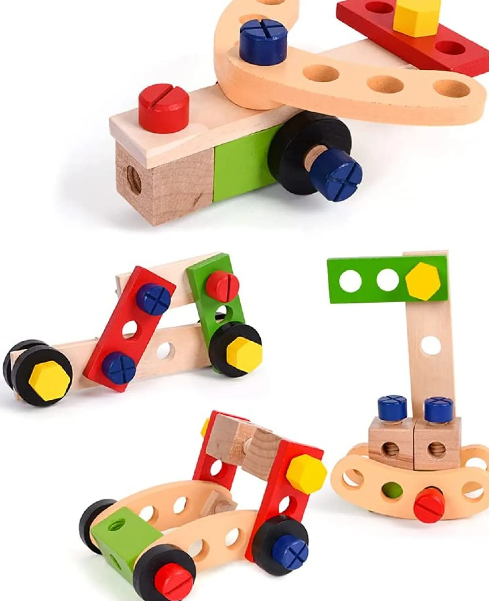 Little Helper Wooden Toys & Educational Toys | Role Play Toys & Pretend Play | Montessori 37 Piece Tool Set for Kids | Kids Toolbench | Wooden Toy