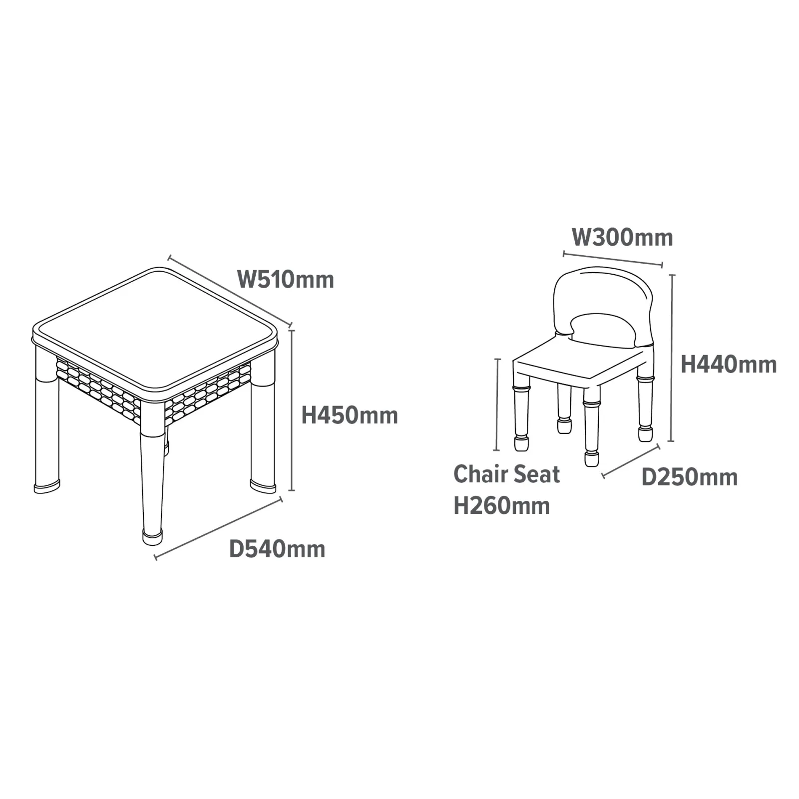 Little Helper Sand & Water Table & Sandpits & Mud Kitchens | Montessori Toys & Products | Montessori 5-in-1 Table & 2 Chairs Set | Sand & Water Pit | Lego | Dry Wipe Top | Grey & White