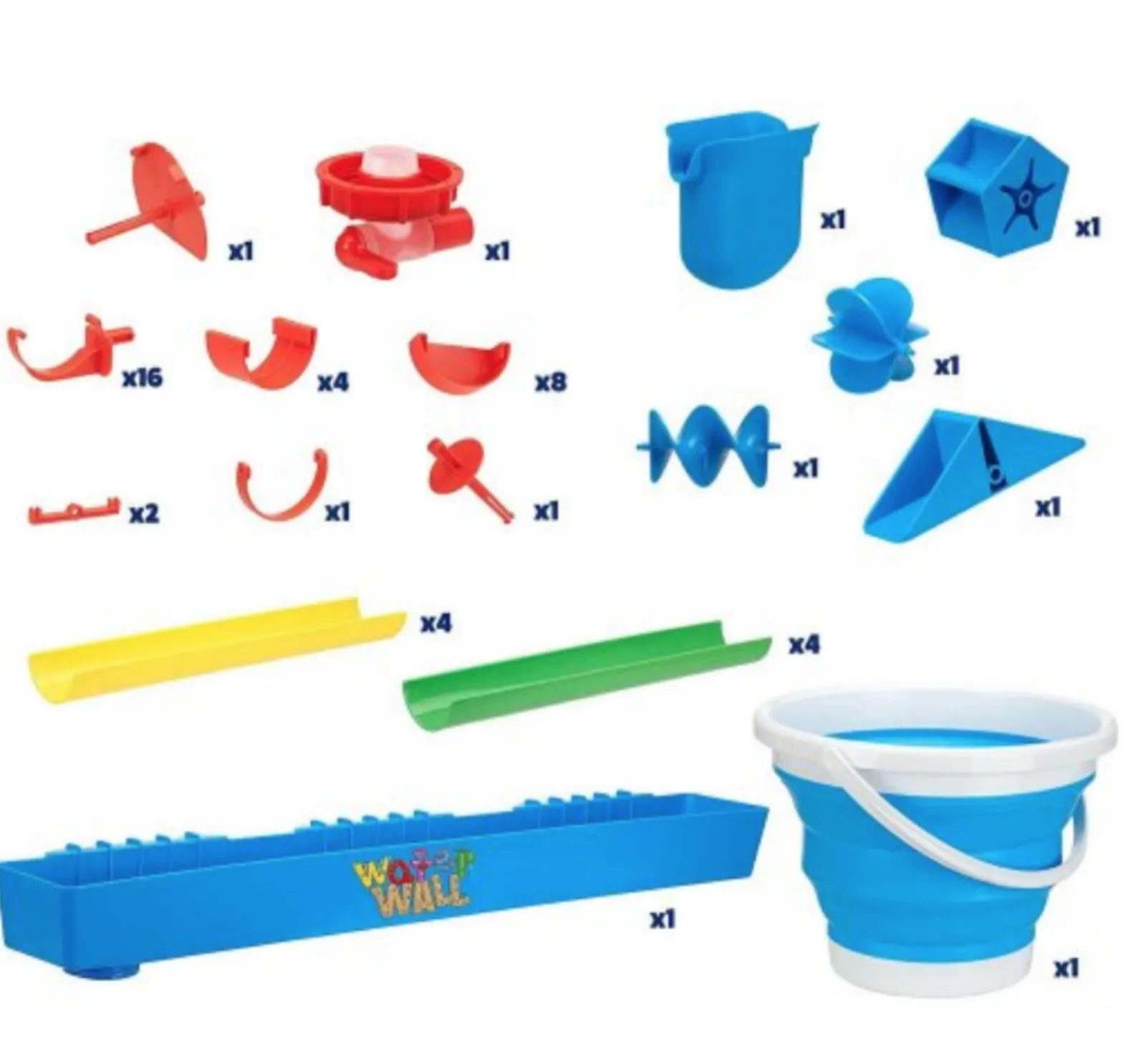 Little Helper Sand & Water Table & Sandpits & Mud Kitchens | Toy Kitchens | Montessori Outdoor Eco Wood Waterwall | Childrens Water Play | 3 Years+