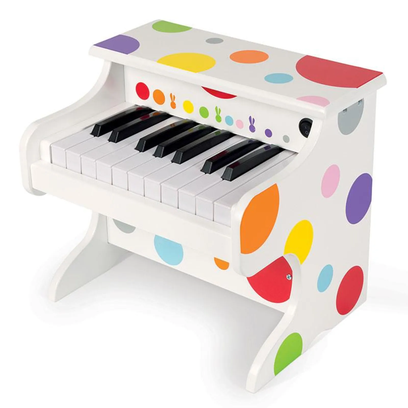 Little Helper Wooden Toys & Educational Toys | Baby Gifts | Montessori Toy | Confetti My First Electronic Piano | Understanding Music