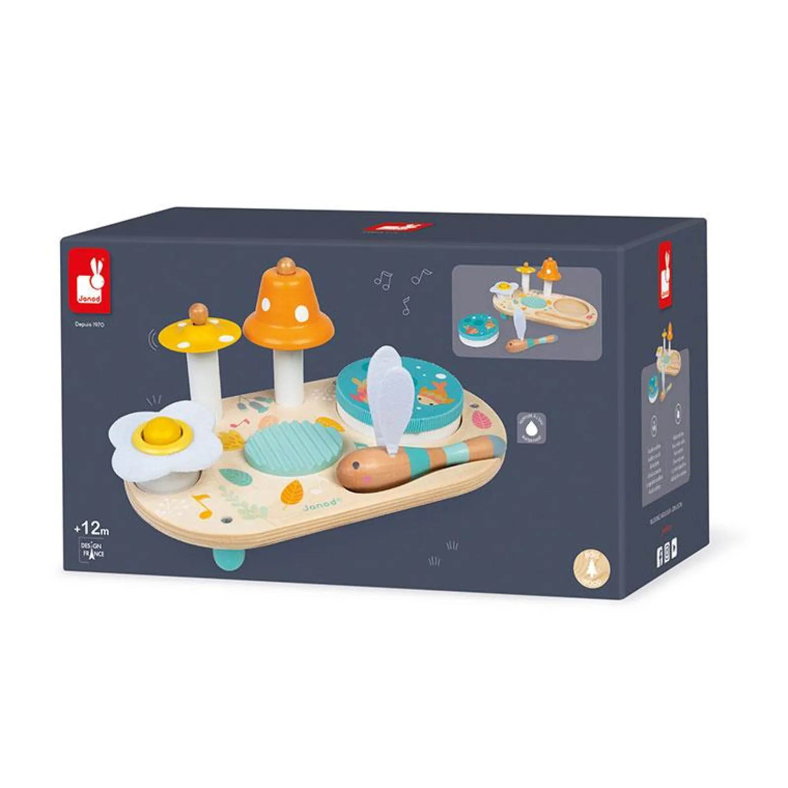 Little Helper Wooden Toys & Educational Toys | Montessori Toys & Products | Montessori Toy | Music Box | Sound Toy | Music Toy | Educational Toy | 12m+