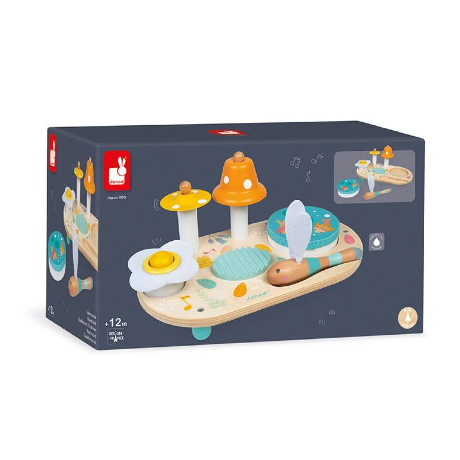 Little Helper Wooden Toys & Educational Toys | Montessori Toys & Products | Montessori Toy | Music Box | Sound Toy | Music Toy | Educational Toy | 12m+