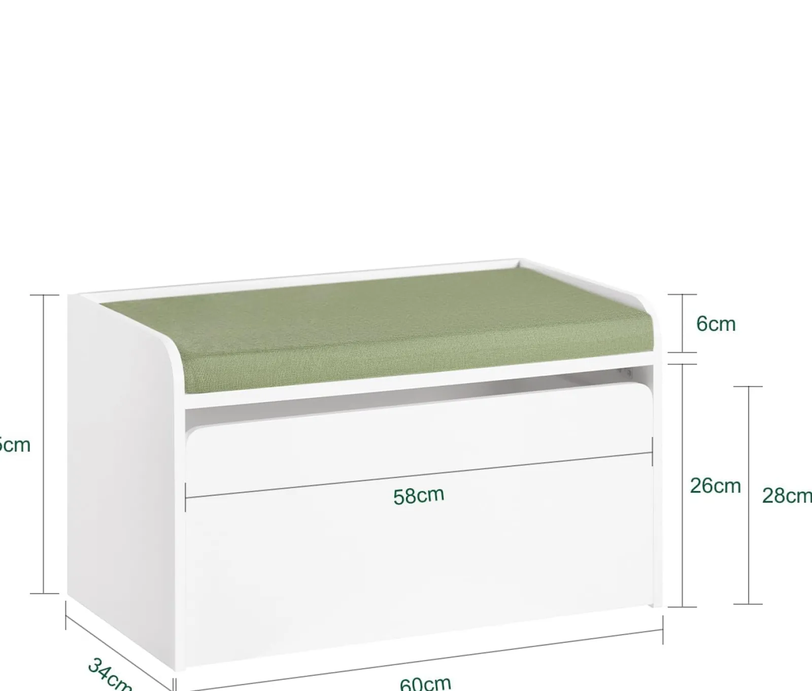 Little Helper High Chairs (plastic) | High Chairs (combination) | Montessori Toy Box | Toy Chest with Seat Cushion | Mobile Storage Unit | White