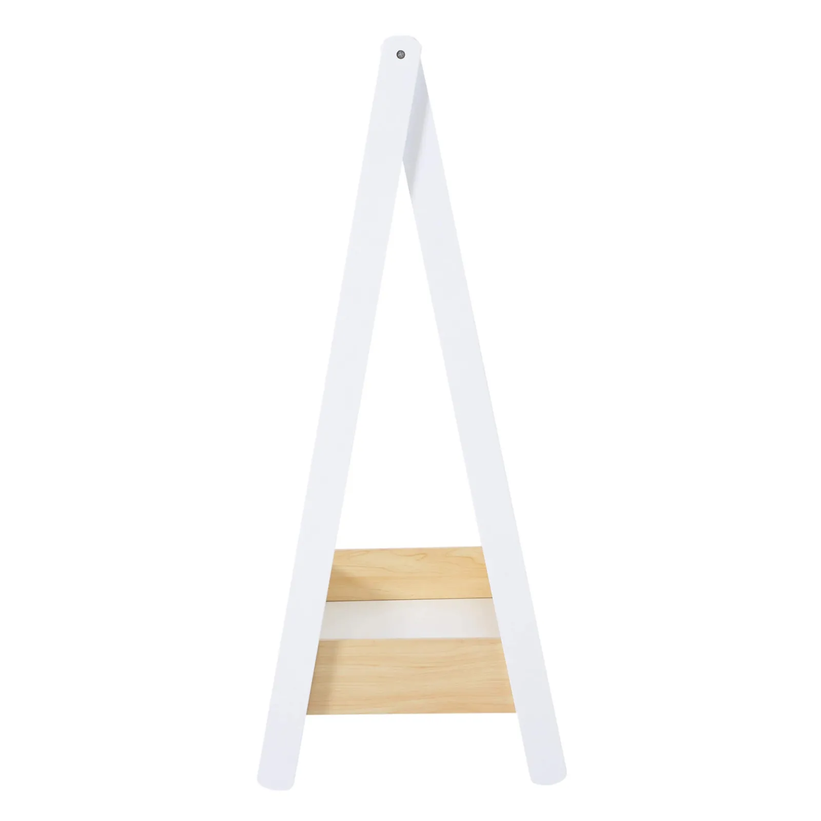 Little Helper Montessori Toys & Products | Role Play Toys & Pretend Play | Montessori Wooden Childrens Clothes Rail with Storage | Dress up Rail | 98cm High