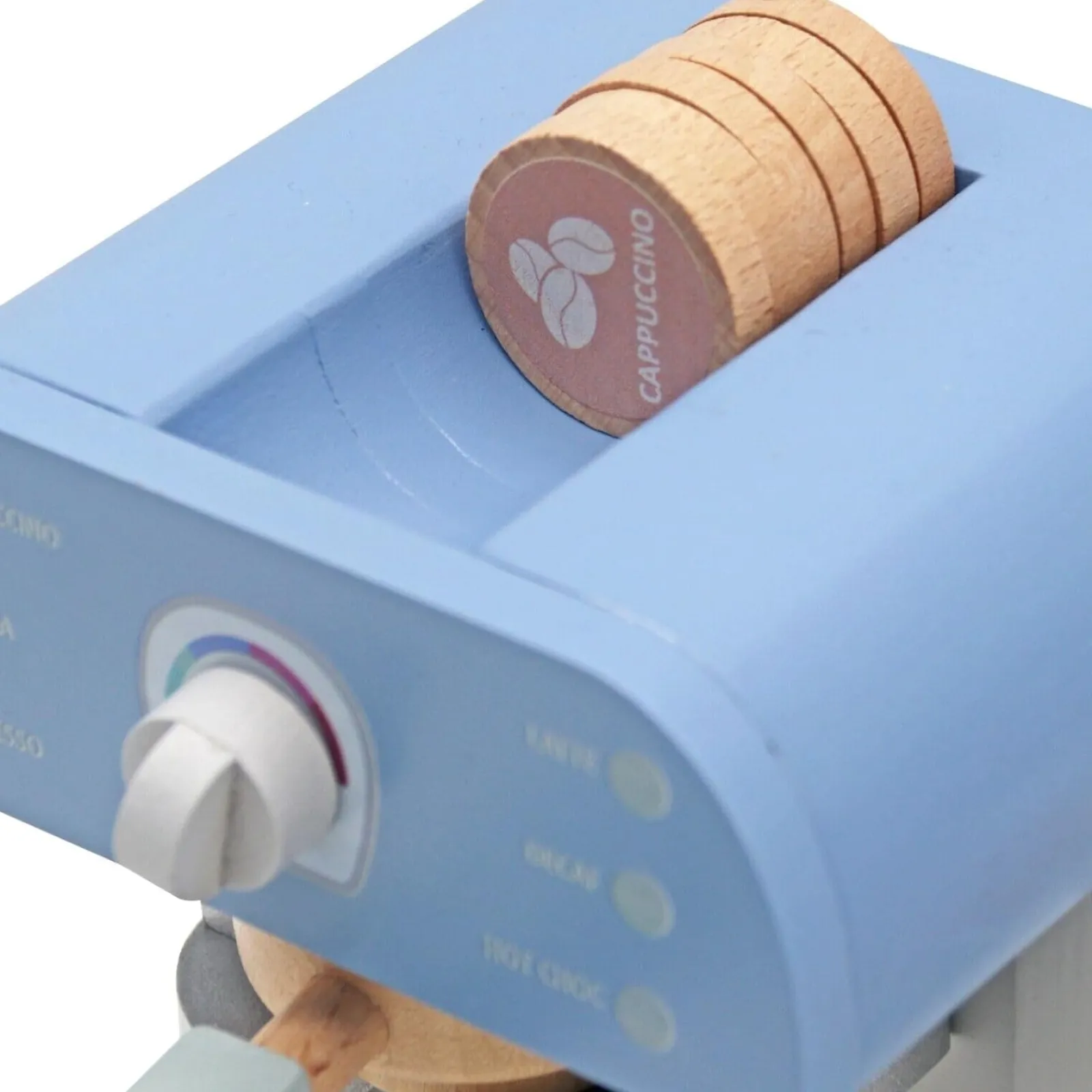 Little Helper Wooden Toys & Educational Toys | Montessori Wooden Coffee Machine | Barista Set with Accessories | Role Play | 36m+