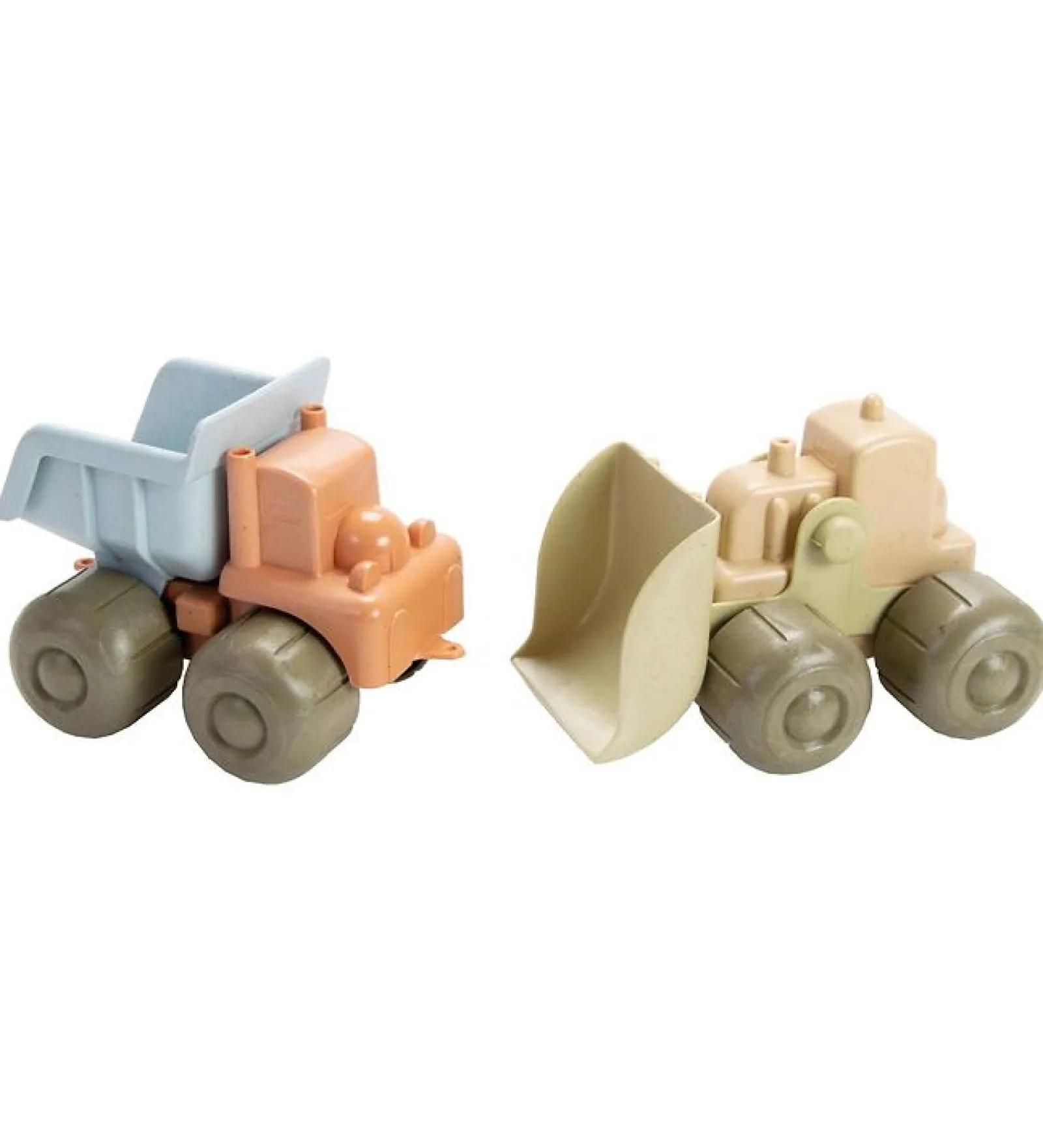 Little Helper Role Play Toys & Pretend Play | 2 Piece 100% Recyclable Bio-Plastic Bulldozer | Indoor and Outdoor Play