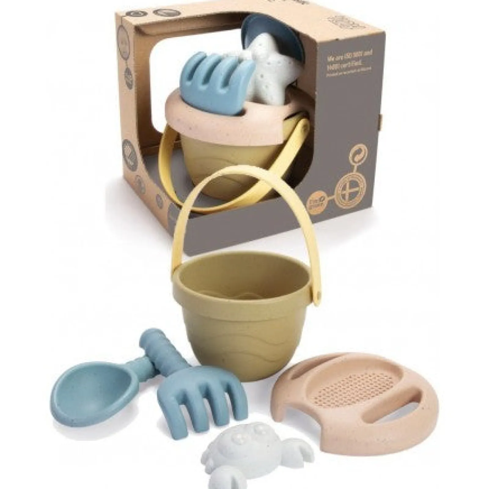 Little Helper Sand & Water Table & Sandpits & Mud Kitchens | 4 Piece 100% Recyclable BIOPlastic Sand & Water Play Set | Outdoor Sand Pit Toys | 2 years+