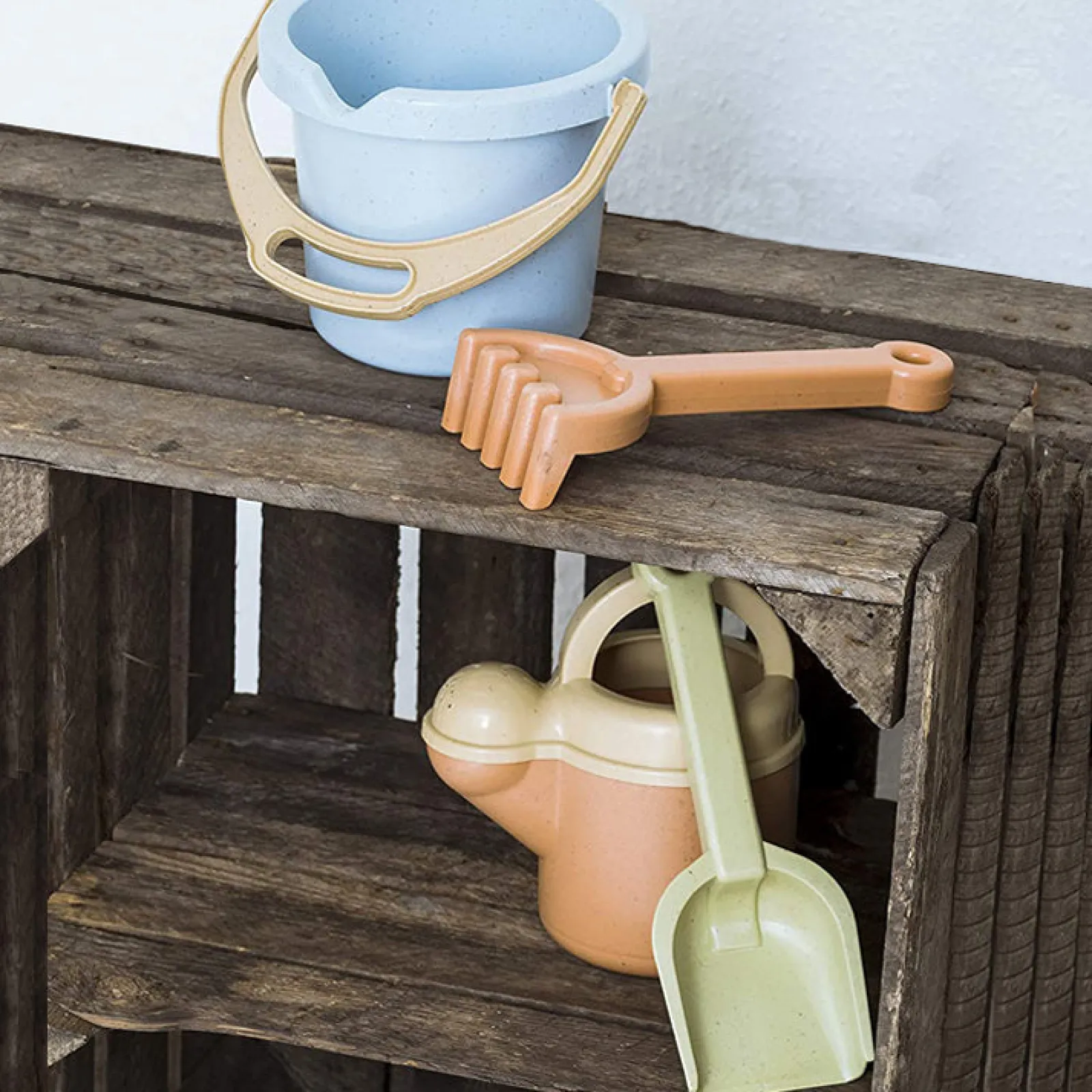 Little Helper Sand & Water Table & Sandpits & Mud Kitchens | Role Play Toys & Pretend Play | 4 Piece 100% Recyclable BIOPlastic Sand & Water Play Set | Outdoor Toys for Sand Pit | 2 years+