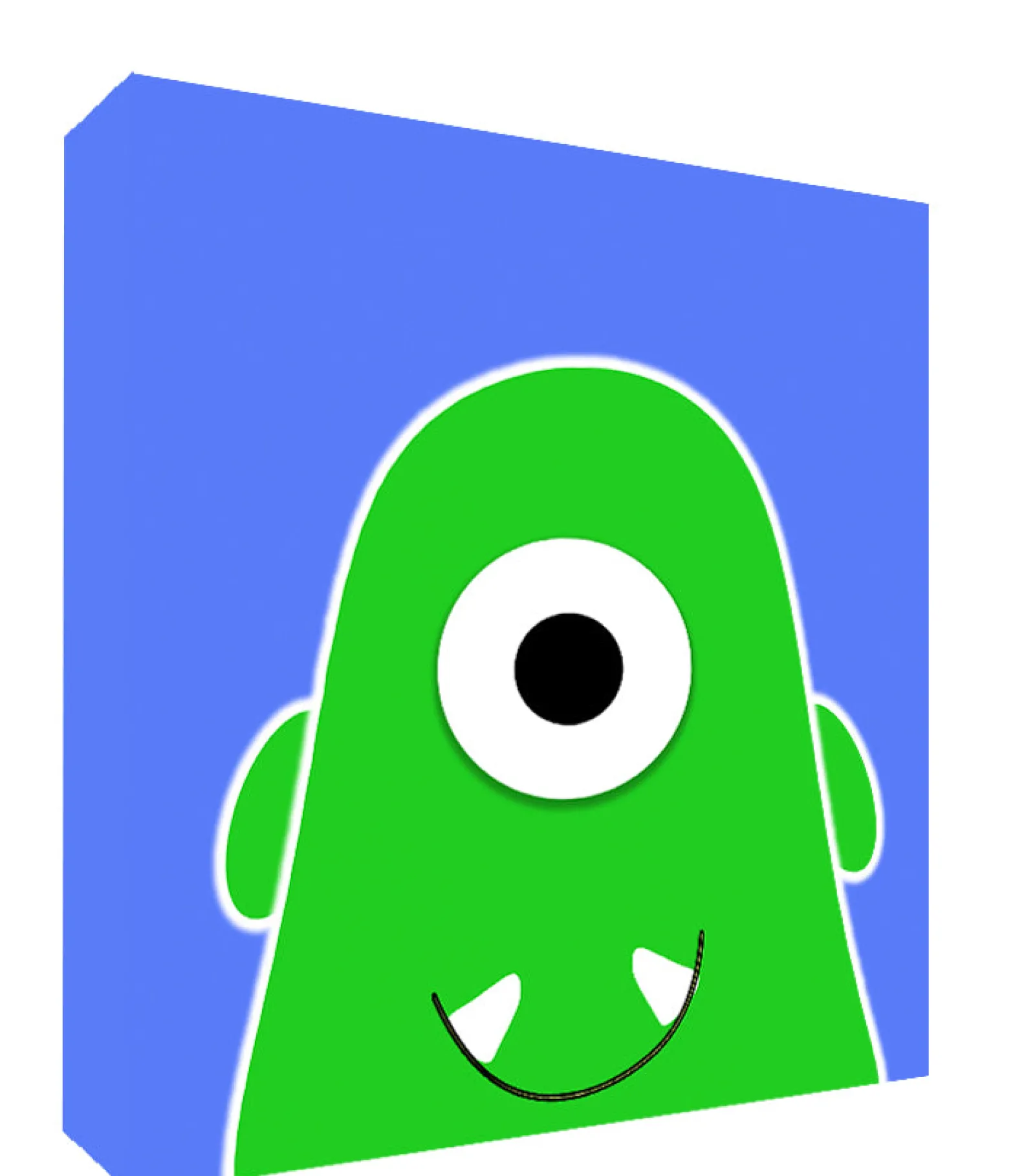 Little Helper Baby Gifts | PLAYROOM WALL ART | NURSERY PICTURES | CANVAS PRINTS - MONSTERS