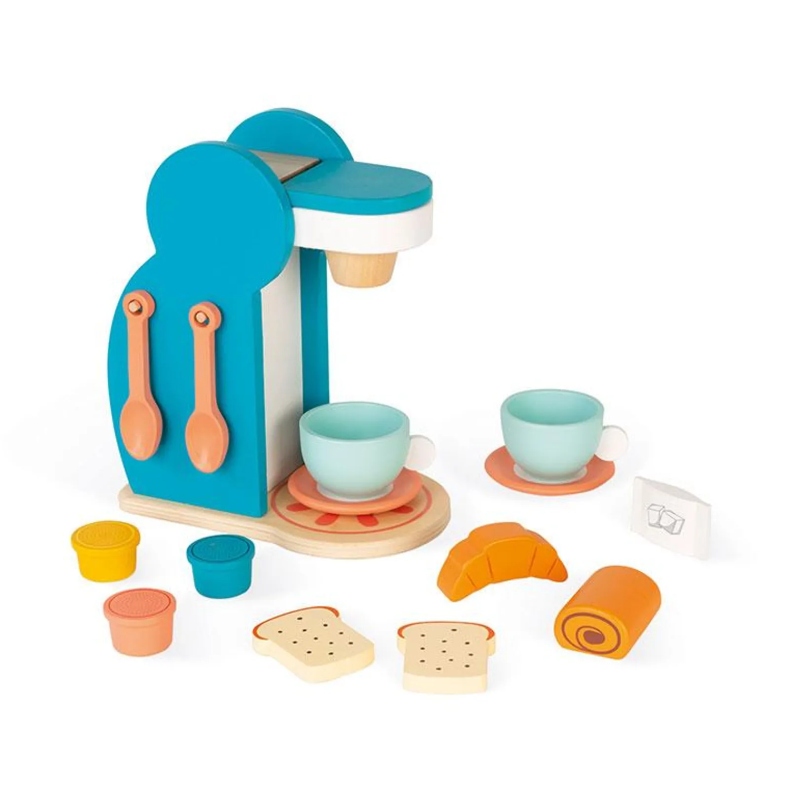 Little Helper Wooden Toys & Educational Toys | Role Play Toys & Pretend Play | Preschool Toys | Breakfast Set | Role Play Toys