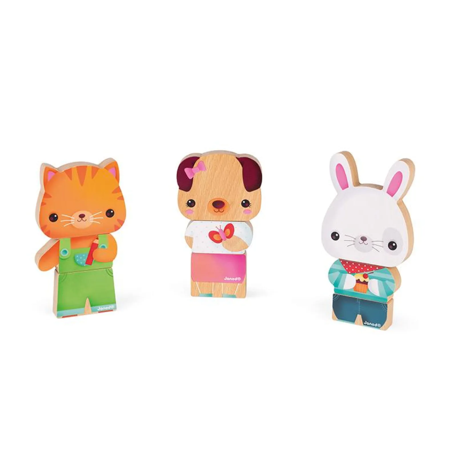Little Helper Wooden Toys & Educational Toys | Baby Gifts | Preschool Toys | Funny Magnets Pets | Puzzles & Games