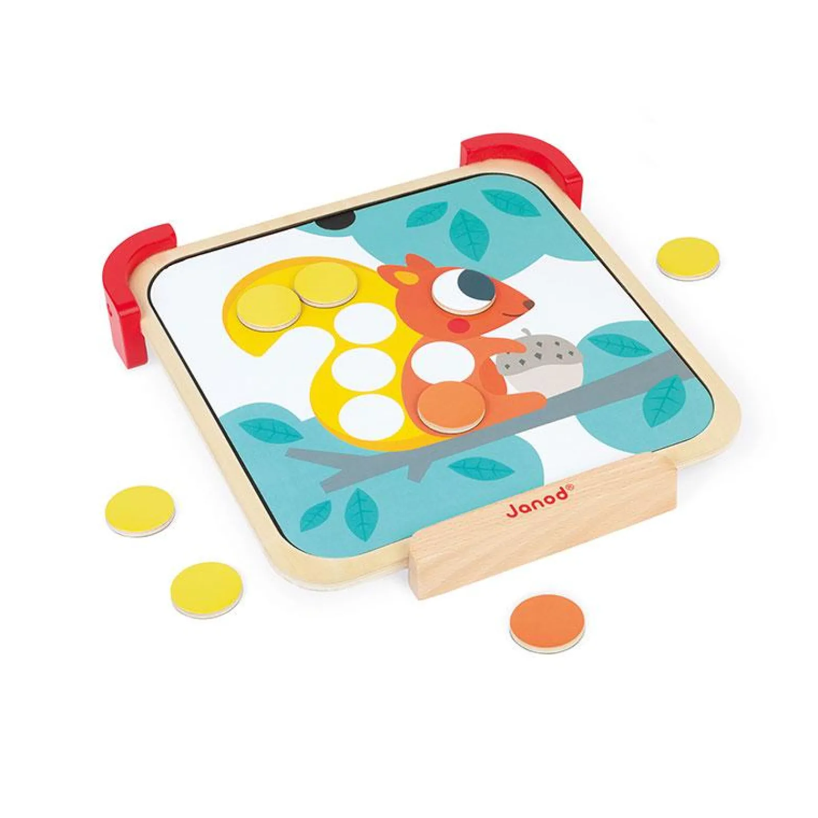 Little Helper Wooden Toys & Educational Toys | Baby Gifts | Preschool Toys | I am Learning Colours - Magnetic Chips | Puzzles & Games