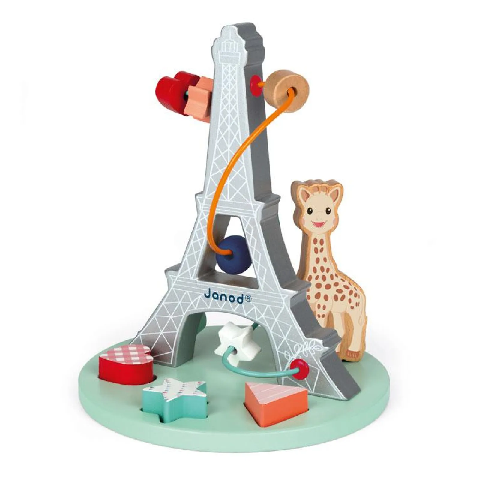 Little Helper Wooden Toys & Educational Toys | Baby Gifts | Preschool Toys | Sophie La Girafe Bead Maze | Puzzles & Games