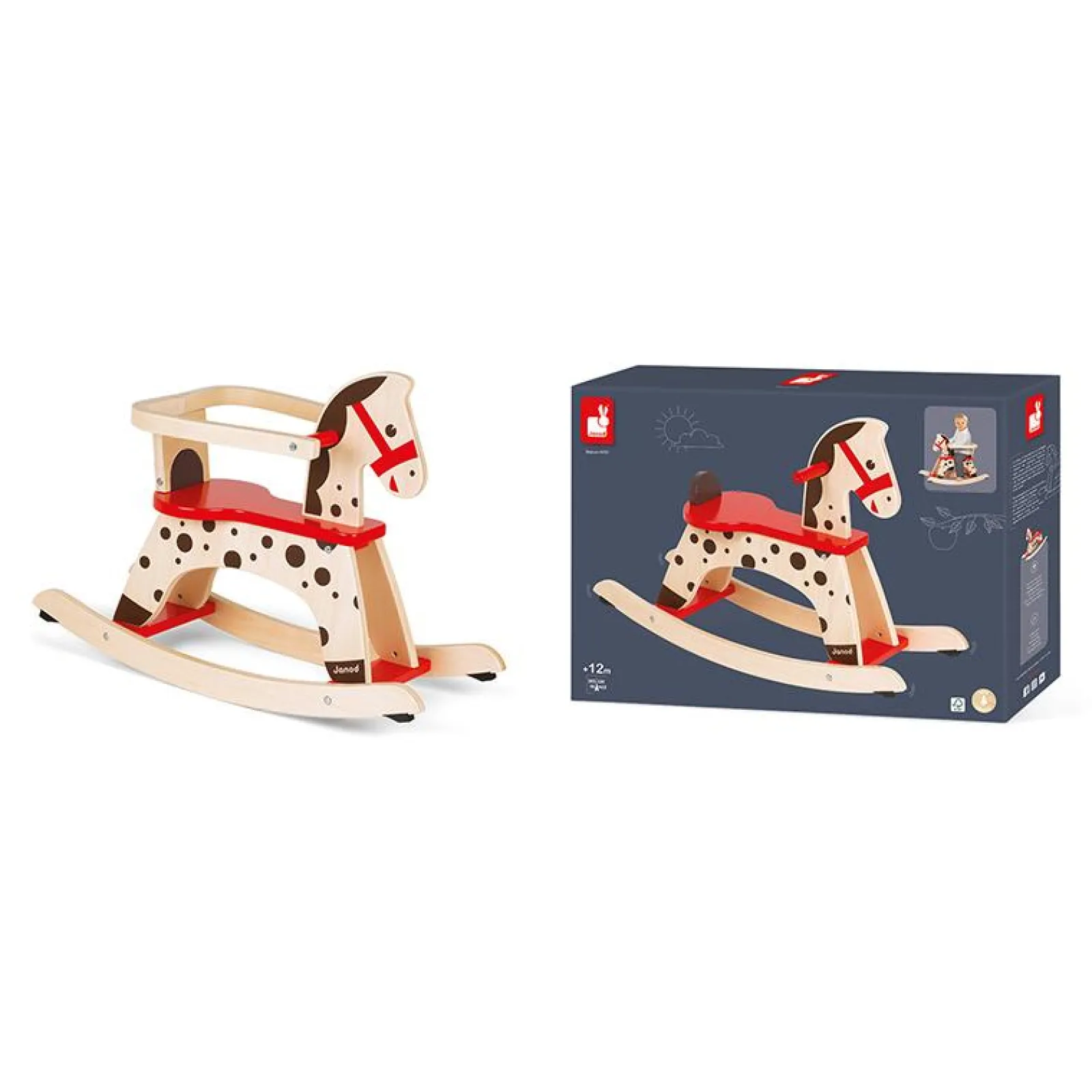 Little Helper Wooden Toys & Educational Toys | Rocking Horses | Rockers, Ride Ons & Bikes | Caramel Rocking Horse | Rocking Horses