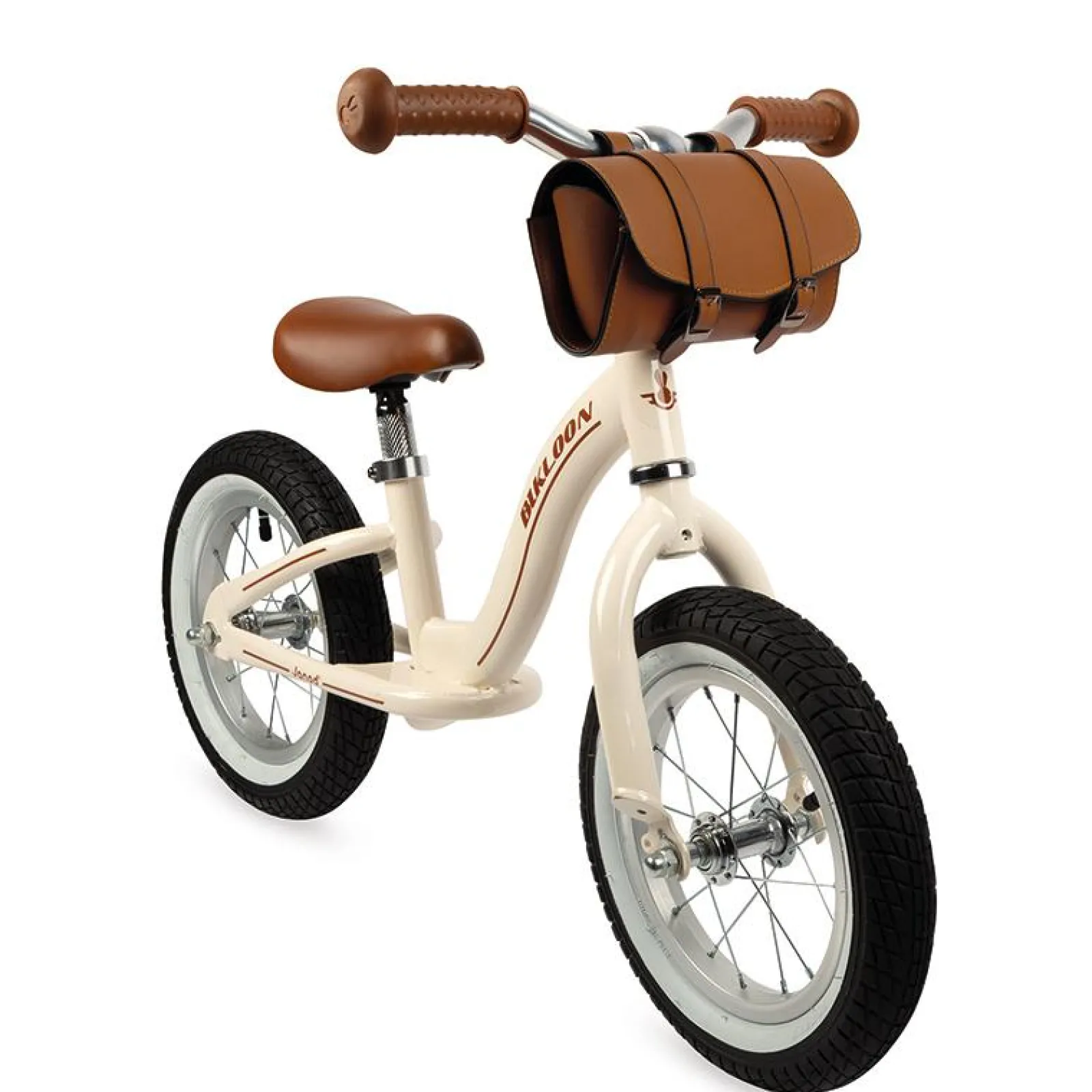 Little Helper Balance Bikes & Kids Scooters & Kids Bikes | Wooden Toys & Educational Toys | Rockers, Ride Ons & Bikes | Metal Vintage Bikloon Balance Bike | Beige | Bikes