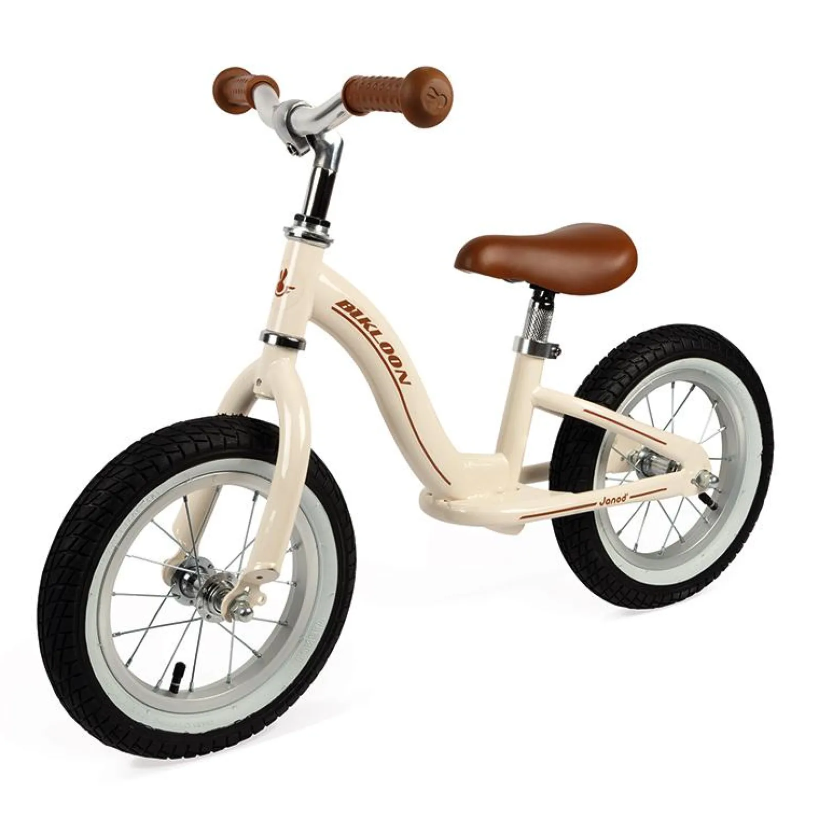 Little Helper Balance Bikes & Kids Scooters & Kids Bikes | Wooden Toys & Educational Toys | Rockers, Ride Ons & Bikes | Metal Vintage Bikloon Balance Bike | Beige | Bikes