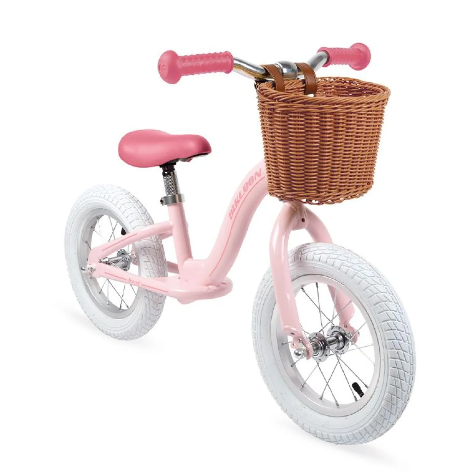 Little Helper Balance Bikes & Kids Scooters & Kids Bikes | Wooden Toys & Educational Toys | Rockers, Ride Ons & Bikes | Metal Vintage Bikloon Balance Bike | Pink | Bikes