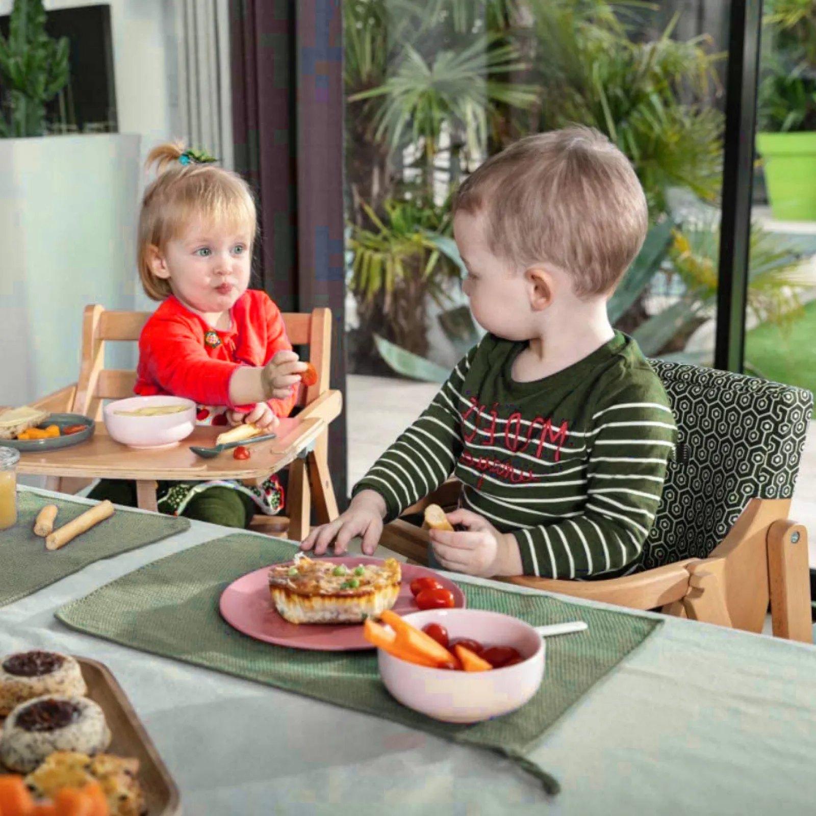 Little Helper High Chair Accessories & Inserts & Splash Mats & Cushions & Inserts | Super Soft & Padded High Chair Insert | Fully Washable | Compatible with 2-in-1 Folding Highchair | Charcoal