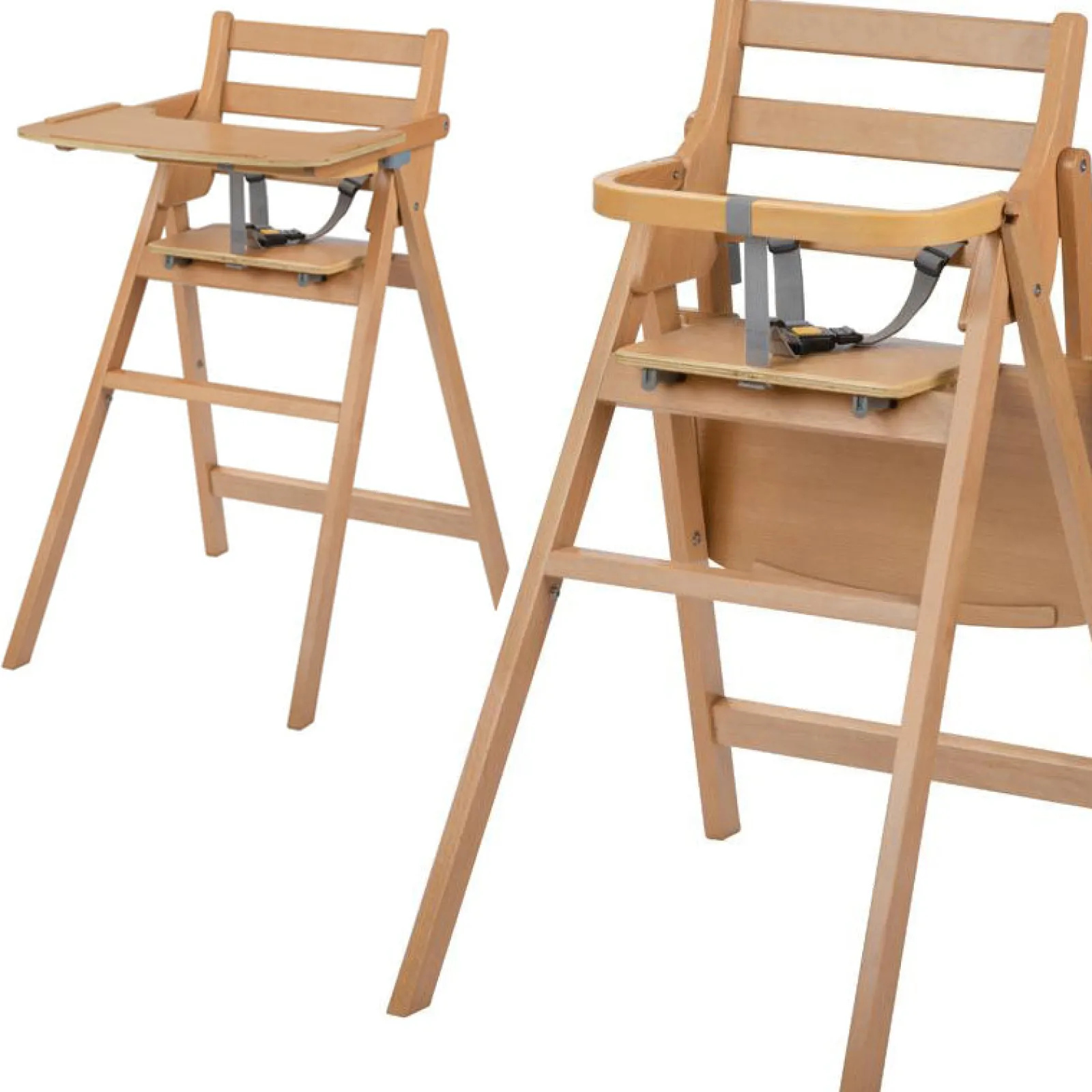 Little Helper High Chair Accessories & Inserts & Splash Mats & Cushions & Inserts | Super Soft & Padded High Chair Insert | Fully Washable | Compatible with 2-in-1 Folding Highchair | Soft Grey