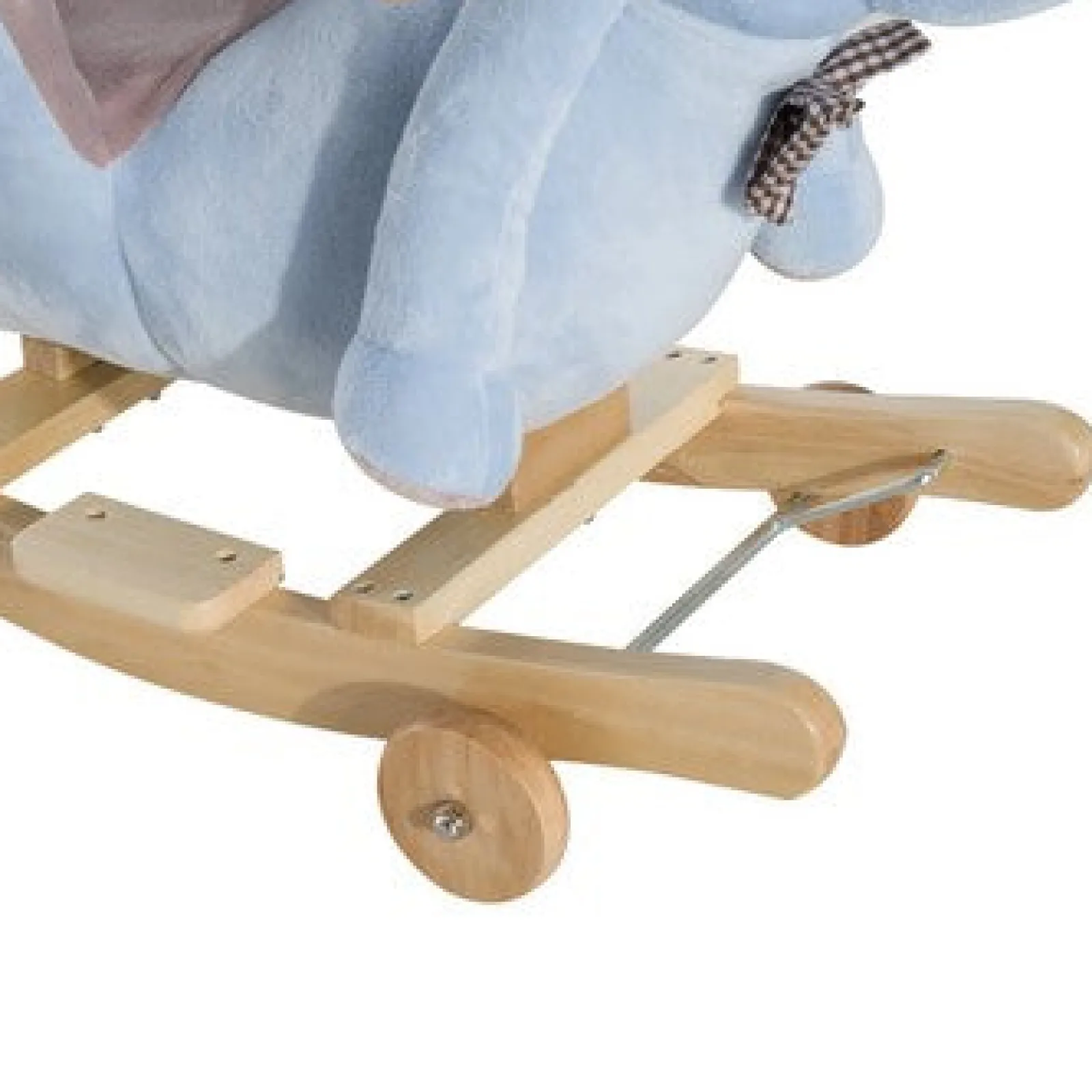 Little Helper Rocking Horses | Super Soft and Gentle Musical Rocking Horse Elephant with Wheels | 18m+