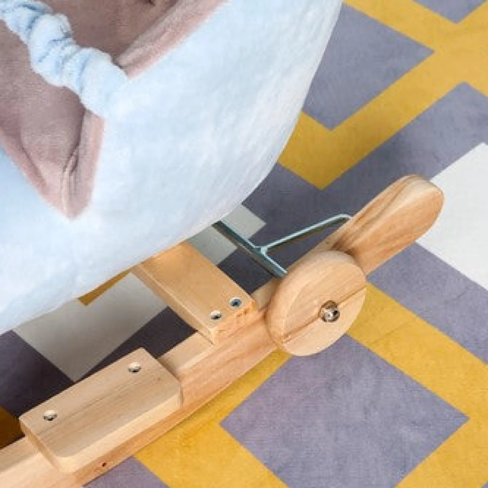Little Helper Rocking Horses | Super Soft and Gentle Musical Rocking Horse Elephant with Wheels | 18m+