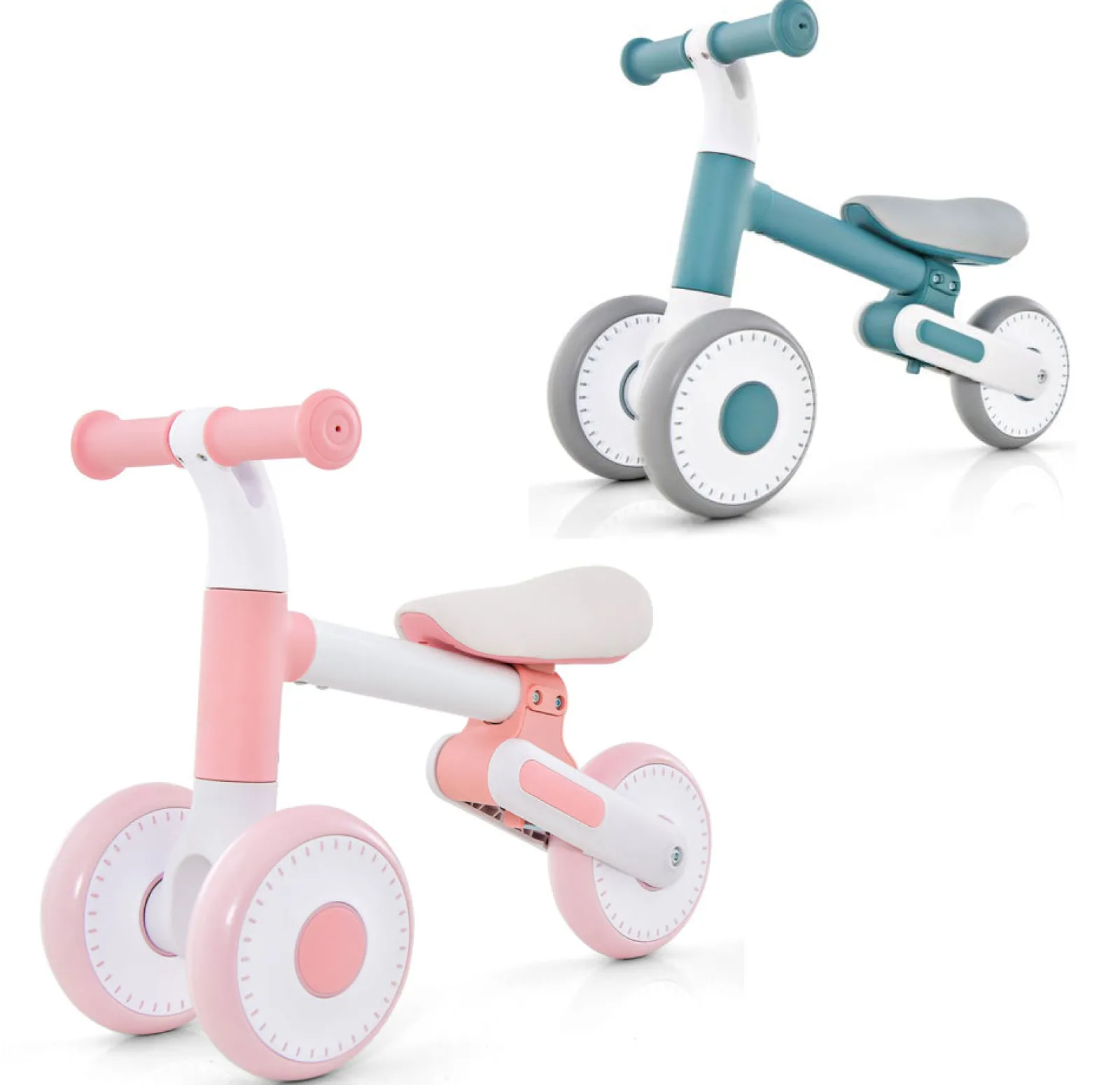 Little Helper Ride On Toys | Balance Bikes & Kids Scooters & Kids Bikes | 3 Wheel Push Along Training Bike | Balance Bike | Adjustable Seat Height | 2 Colours | 1-3 Years